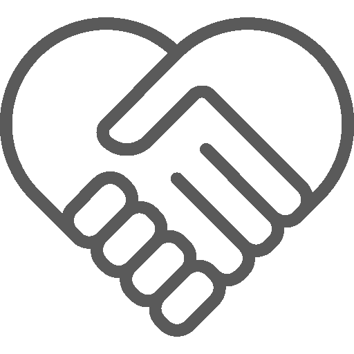 icon eines Handschlages in Form eines Herzens
Persönliche Beratung und Betreuung